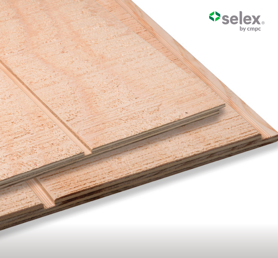 SELEX® Plywood 19/32" RS Siding 4'OC MCA-KDAT
